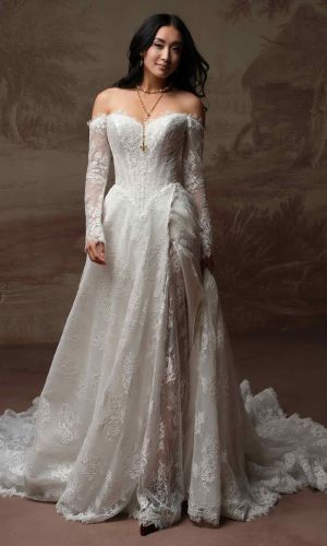 Home 16 Vespera A line wedding dress Sottero Midgley